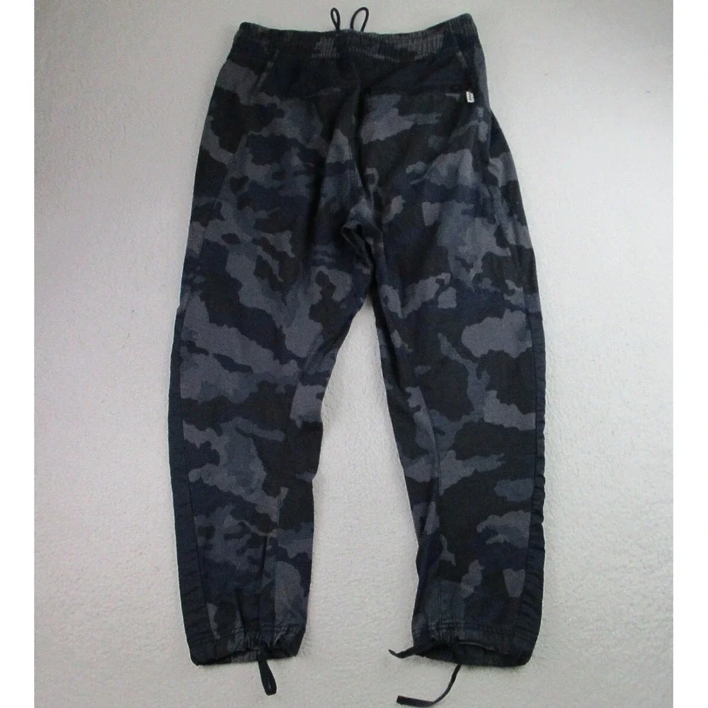 Nike Sportswear NSW Joggers Mens M Black Camo Drawstring Pants Streetwear Casual